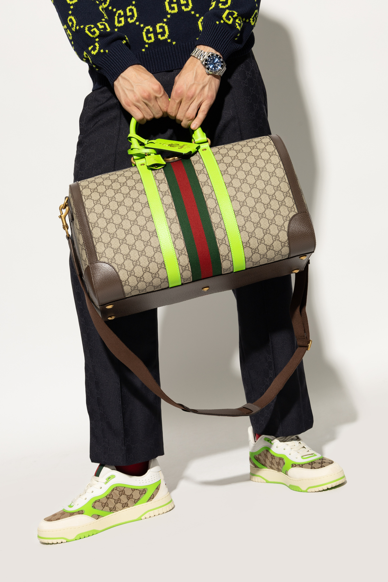 Gucci carry on duffle bag online